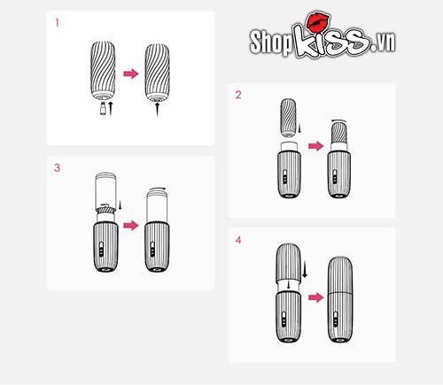 Máy thủ dâm tự động Svakom Alex USA cao cấp bán chạy chính hãng