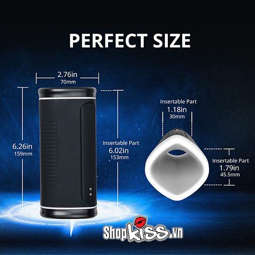  Sỉ Máy thủ dâm cao cấp cho nam Lovense Calor – Điều khiển từ xa qua App hàng xách tay