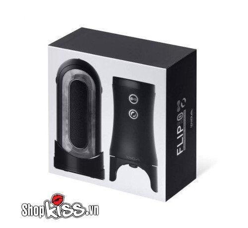Cốc thủ dâm Tenga Flip Zero EVR đế rung xoay cao cấp, siêu sướng