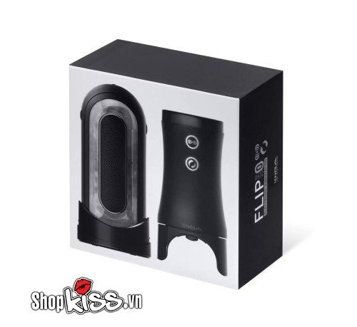 Cốc thủ dâm Tenga Flip Zero EVR cao cấp có đế rung xoay