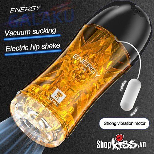  Bỏ sỉ Cốc thủ dâm cho nam có rung đa chế độ Galaku Energy loại tốt