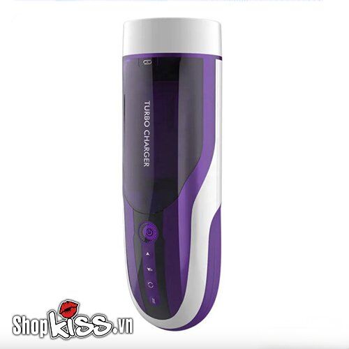 Máy thủ dâm tự động Leten Turbo sưởi ấm xoay thụt, âm thanh sống động