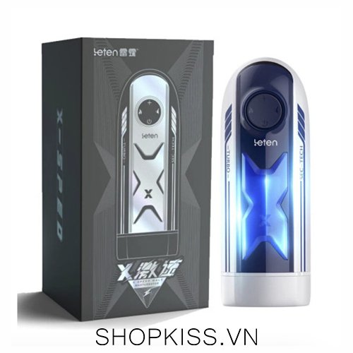 Máy thủ dâm mini Leten X-speed siêu tốc độ có sưởi và rên rỉ