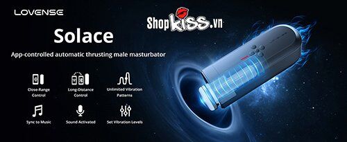 Máy Thủ Dâm Nam Lovense Solace Cao Cấp Điều Khiển Qua App