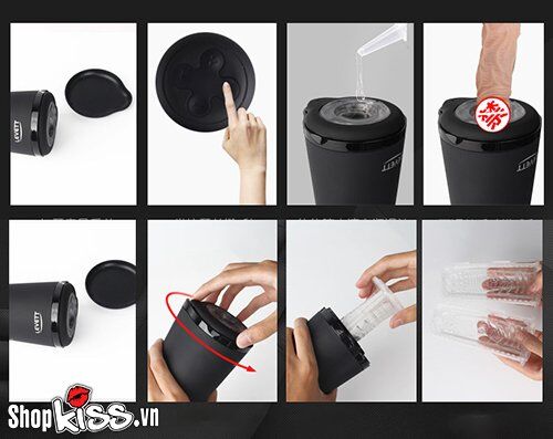 Máy rung cảm biến LEVETT Zyra cao cấp cho nam tăng khoái cảm