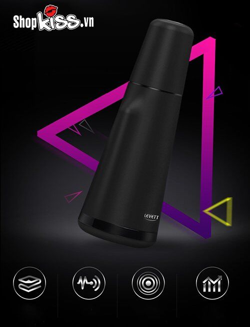 Máy rung cảm biến LEVETT Zyra cao cấp cho nam tăng khoái cảm