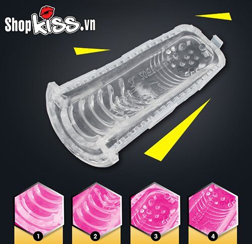 Máy rung cảm biến LEVETT Zyra cao cấp cho nam tăng khoái cảm