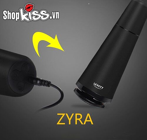 Máy rung cảm biến LEVETT Zyra cao cấp cho nam tăng khoái cảm