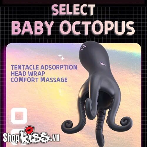  Bảng giá Máy thủ dâm massage đầu và thân dương vật Stouch Octopus giá rẻ