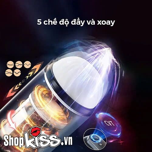 Máy thủ dâm Svakom Godwin cao cấp tự động, trải nghiệm đỉnh cao nam giới