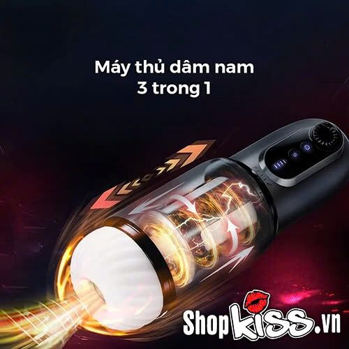 Máy thủ dâm Svakom Godwin cao cấp tự động, trải nghiệm đỉnh cao nam giới