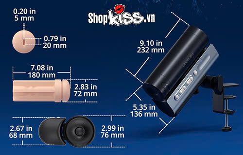 Lovense Solace Pro máy thủ dâm tự động điều khiển app tiện lợi