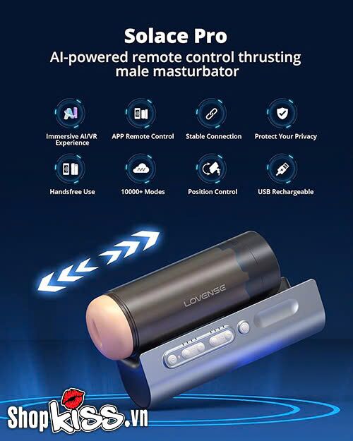  Đại lý Máy thủ dâm tự động cho nam Lovense Solace Pro – Điều khiển qua app giá tốt