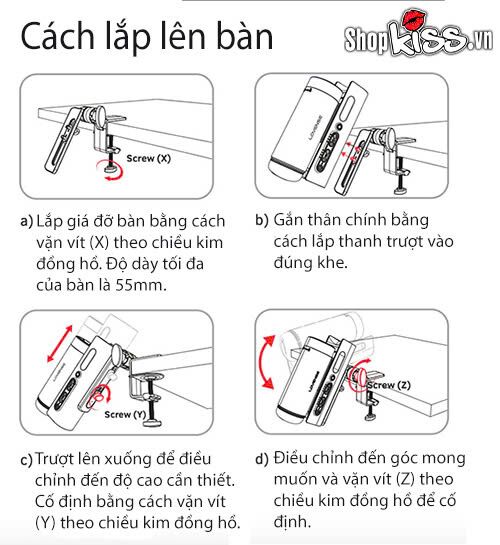  Đại lý Máy thủ dâm tự động cho nam Lovense Solace Pro – Điều khiển qua app giá tốt