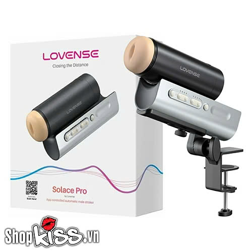 Máy thủ dâm tự động Lovense Solace Pro điều khiển app hiện đại