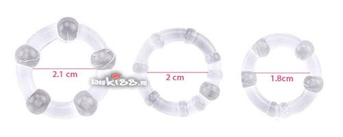 Vòng bi silicon tăng khoái cảm kéo dài quan hệ nam giới