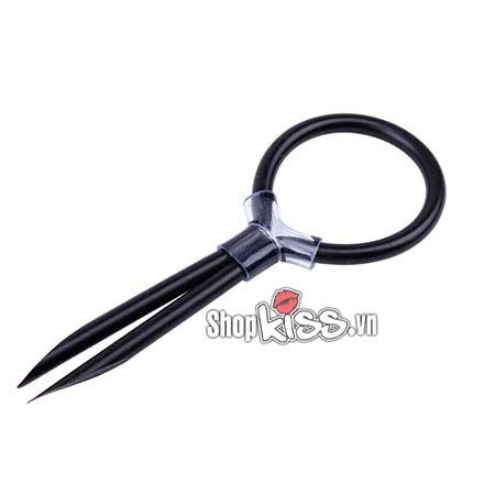 Vòng silicon thắt dương vật kéo dài quan hệ chất liệu cao cấp đen