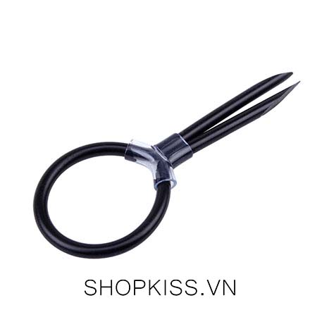 Vòng silicon thắt dương vật kéo dài quan hệ chất liệu cao cấp đen 