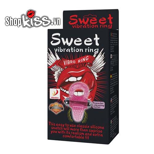 Vòng rung liếm điểm G Sweet kích thích tăng khoái cảm