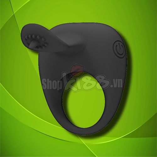Vòng rung lưỡi liếm 2 trong 1 silicon kích thích nam nữ giải tỏa sinh lý