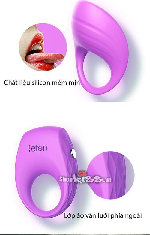 Leten vòng rung dương vật cực mạnh tăng khoái cảm nhanh