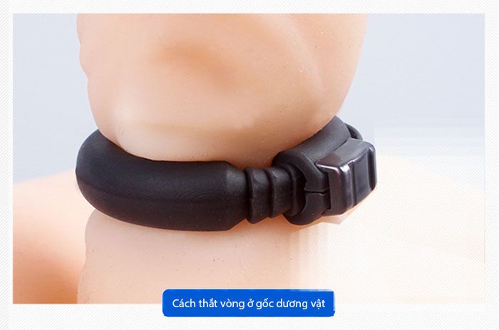 Vòng đeo dương vật O Joker chống xuất tinh sớm tăng hưng phấn