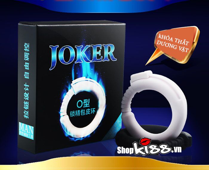 Vòng đeo dương vật O Joker chống xuất tinh sớm tăng hưng phấn