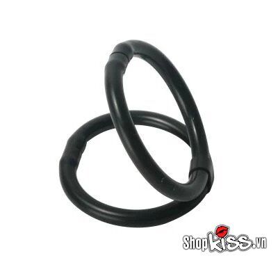 Vòng xoắn kép silicon kéo dài thời gian quan hệ nhẹ nhàng an toàn