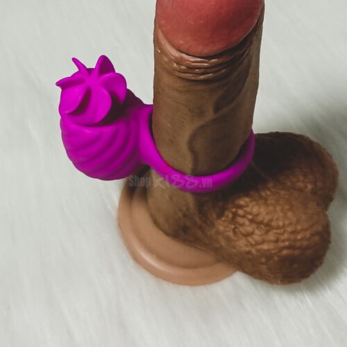 Vòng rung xoay liếm Prettylove Frances kích thích âm vật tăng cực khoái đôi