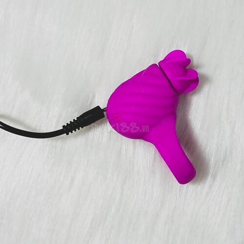 Vòng rung xoay liếm Prettylove Frances kích thích âm vật tăng cực khoái đôi