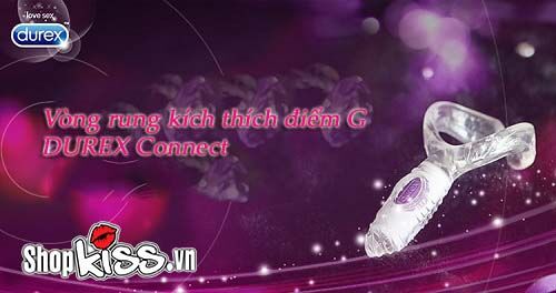 Vòng rung Durex Connect kích thích điểm G ngăn xuất tinh