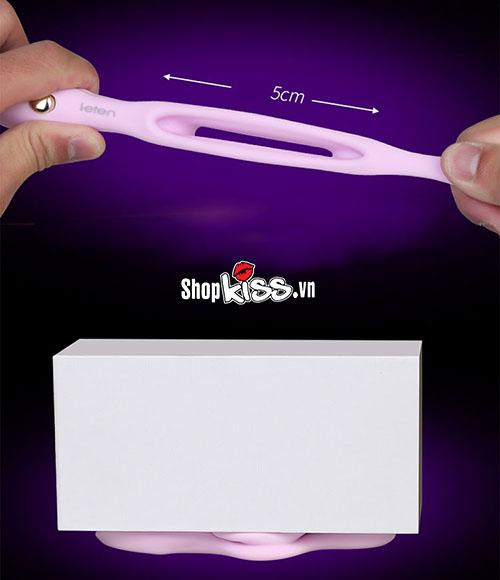 Vòng rung lưỡi liếm Leten Vibrating có quai đeo tăng khoái cảm