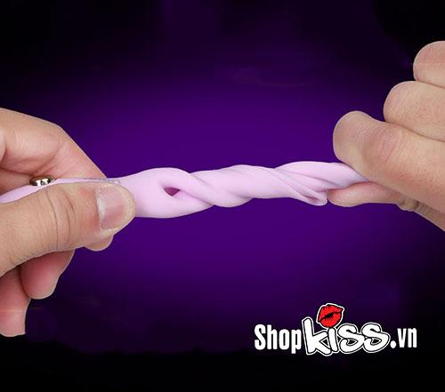 Vòng rung lưỡi liếm Leten Vibrating có quai đeo tăng khoái cảm