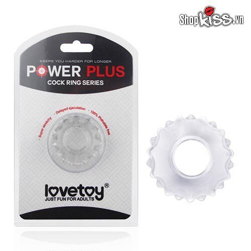 Vòng đeo dương vật Power Plus tăng cường cương lâu khuyến mãi