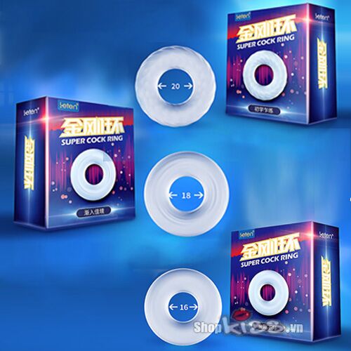 Vòng Leten Super Cock chống xuất tinh sớm - Đẳng cấp đàn ông