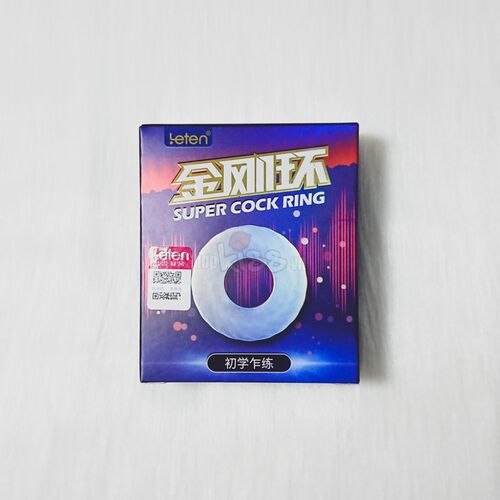 Vòng silicon chống xuất tinh sớm Leten Super Cock mềm mại