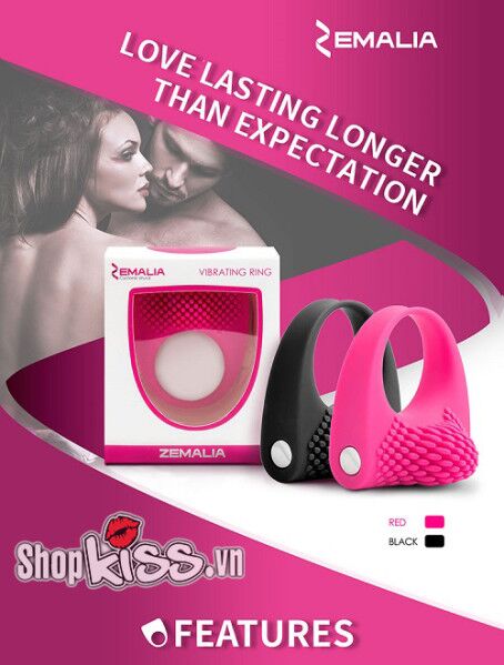 Zemalia Amour Vibrating Ring – Enhance Love & Delay Ejaculation