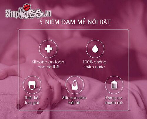 Zemalia Amour Vibrating Ring – Enhance Love & Delay Ejaculation