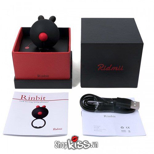 RinBit 2-in-1 Rabbit Vibrator USA Premium Silicone Ring