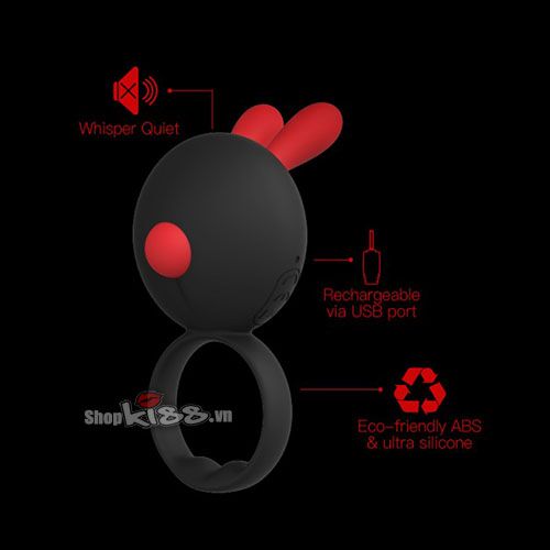  Shop bán Vòng rung tai thỏ 2 in 1 RinBit nhập khẩu USA chính hãng