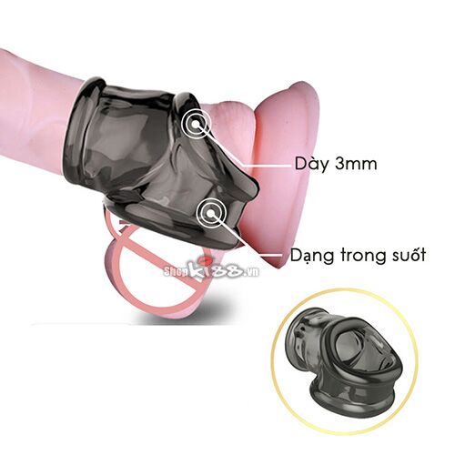 Khóa Dương Vật Silicon Giúp Cương Cứng Lâu Hơn Đẳng Cấp