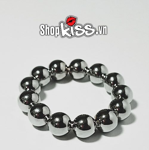 Inox Beaded Penis Ring Delay Ejaculation Enhance Pleasure