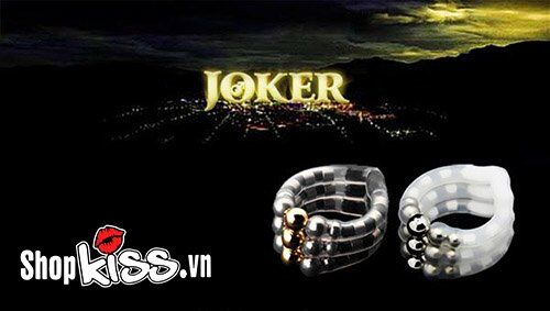 Vòng bi đeo dương vật Joker kéo dài quan hệ chống xuất tinh sớm