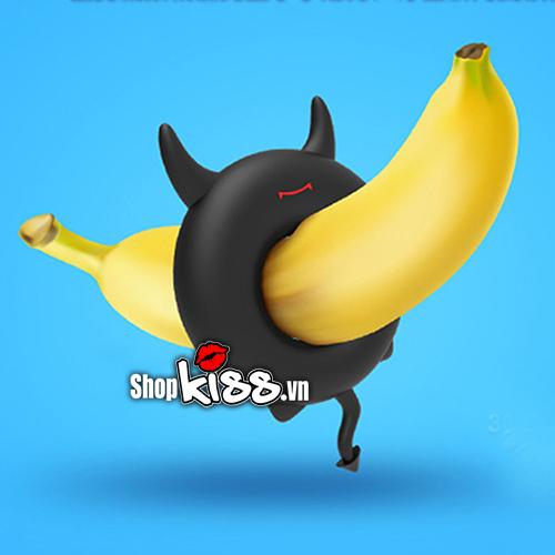 Satan Devil Silicone Penis Ring Male Enhancement Accessory