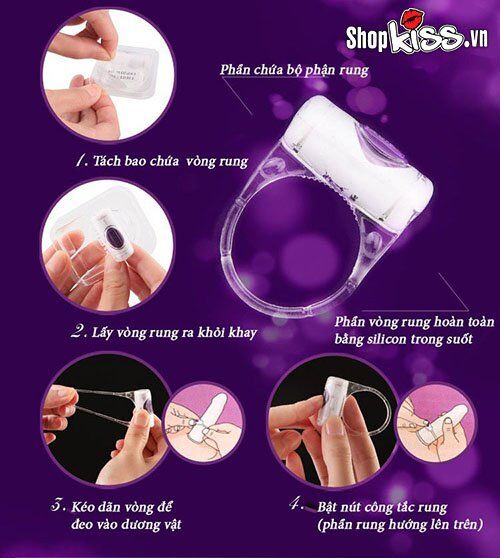 Vòng rung Durex cao cấp tăng khoái cảm đối tác cùng thăng hoa