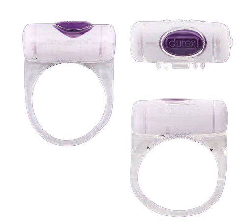 Vòng rung Durex đeo dương vật tăng khoái cảm nam nữ silicon mềm mại 
