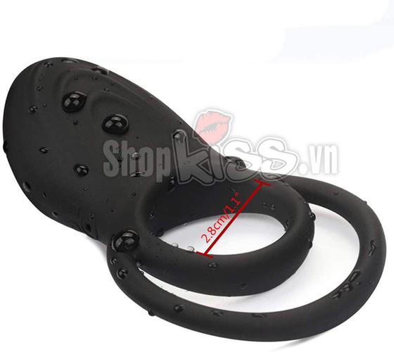 Vòng đeo dương vật JEUSN rung mạnh tăng khoái cảm sướng mê