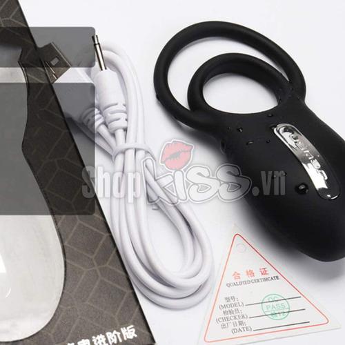 Vòng đeo dương vật JEUSN rung mạnh tăng khoái cảm sướng mê