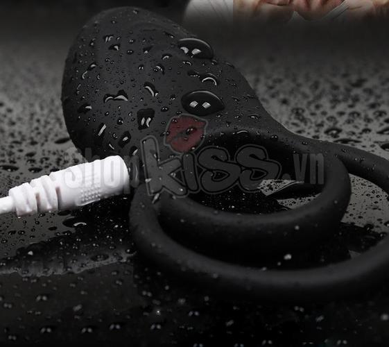 Vòng đeo dương vật JEUSN rung mạnh tăng khoái cảm sướng mê