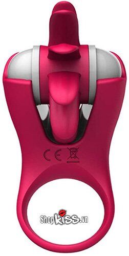 Vòng rung lưỡi liếm xoay LafyHo kích thích mạnh mẽ đôi lứa